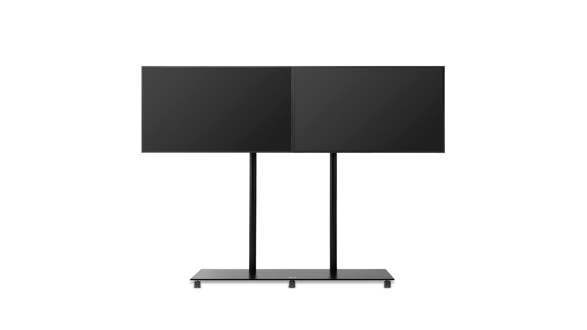 medienTROLLEY large – TV-Ständer für 65 bis 100 Zoll Größe oder 2 Monitore bis 65 Zoll Größe